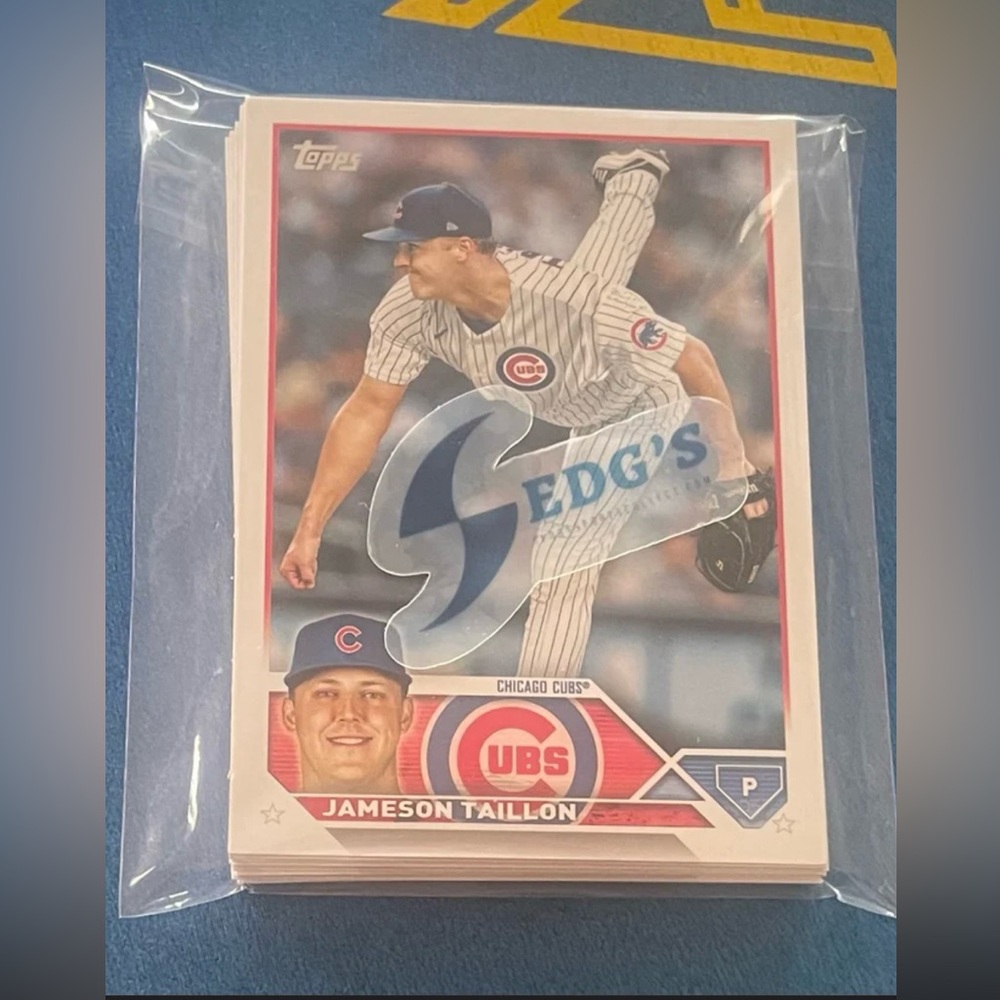 Chicago Cubs Topps Baseball Card Set